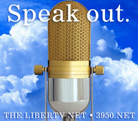 Liberty Net - gold-microphone