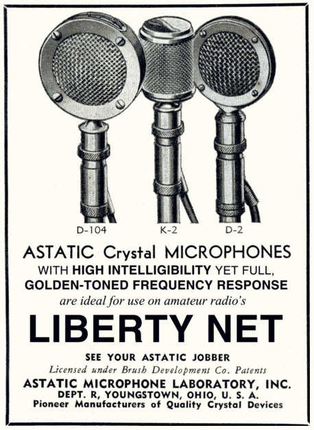 Liberty-Net---Astatic-D-104-microphone